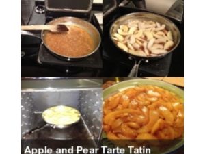 Apple and Pear Tarte Tatin